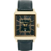 Ben Sherman Quartz Leather Strap Watch R945 Black