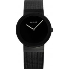 Bering Time 10135-077 Grey Black Mesh Watch Rrp Â£129