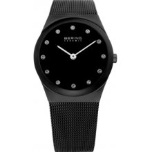 Bering Time 32230-382 Ladies Ceramic Black Watch Rrp Â£159