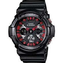 Black casio g-shock metallic big case ana-digi watch ga200sh-1a