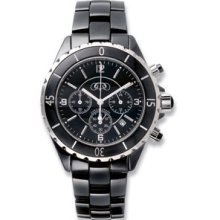 Black Ceramic Couture Watch for Men