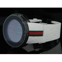 Black Diamond Full Case I Gucci Digital Diamond Watch