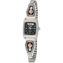 Black Hills Gold Sterling Silver & 12K Leaf Watch