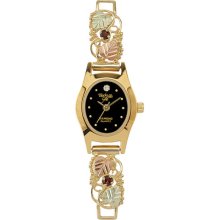 Black Hills Gold Watches - Women's Gold Plated Watch with Expansion Bracelet
