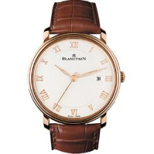 Blancpain Villeret Ultra Slim Seconds & Date Automatic 40mm 6651-3642-55b