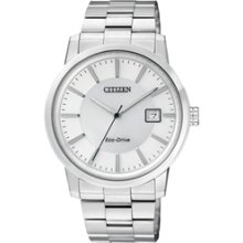 BM6471-52A - Citizen Eco-Drive Sapphire Japan 30m White Dial Mens Watch