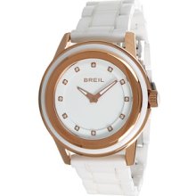 Breil Watch, Womens Orchestra White Ceramic Bracelet TW1013