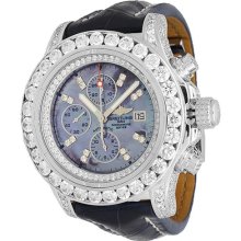 Breitling Aeromarine Diamond Watch 24.35 Ctw