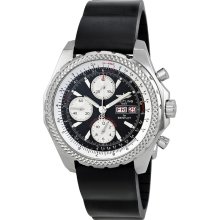 Breitling Bentley GT Chronograph Automatic Black Diamond Mens Watch A1336212-B724BKRD