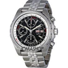 Breitling Bentley GT Racing Black Dial Chronograph Automatic Mens Watch A1336313-B960SS