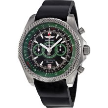 Breitling Bentley Supersports Automatic Black Rubber Mens Watch E2736536-BB37BKRD