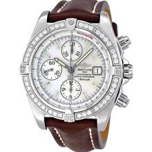 Breitling Chronomat Evolution Automatic Chronograph Diamond Mens Watch A1335653-A569BRLT