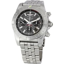 Breitling Chronomat Grey Dial Mens Watch AB011011-F546SS
