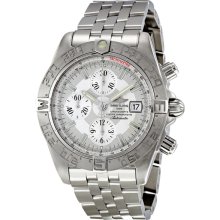 Breitling Galactic Chrono Silver Dial Automatic Mens Watch A1336410-G569SS