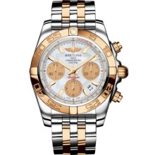 Breitling Men's Chronomat Mother Of Pearl Dial Watch CB014012.A722.378C