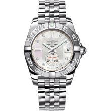 Breitling Men's Galactic Mother Of Pearl Dial Watch A3733011.A717.376A
