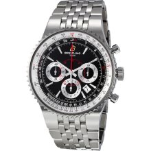 Breitling Montbrillant Mens Chronograph Automatic Watch A2335121/BA93