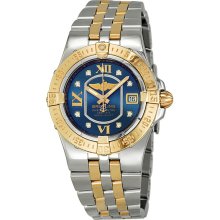 Breitling Starliner Blue Dial Diamond Ladies Watch C7134012-C772TT