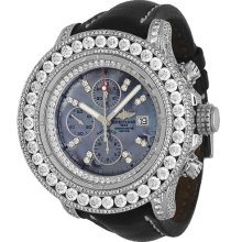 Breitling Super Avenger Mens Custom Diamond Watch 19.25 Ctw