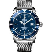 Breitling Superocean Heritage 42 Blue Dial Blue Rubber Mens Watch A1732116-C832B
