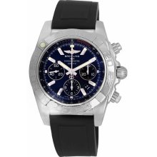 Breitling Windrider Chronomat Blue Dial Mens Watch AB011012-C789-DPBK