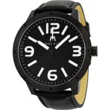 Brooklyn Watch Co. De Kalb Men's Stainless Steel Case Mineral Watch 1950bbw