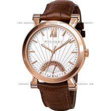 Bulgari Sotirio Retrograde Date SBP42WGLDR Mens wristwatch