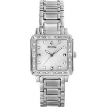 Bulova Diamond Collection Ladies' Watch in Stainless Steel