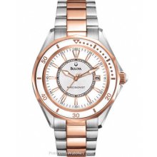 Bulova Ladies Precisionist Winter Park Watch Rose Gold Tone 98M113