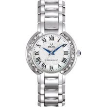 Bulova Precisionist Stainless Steel Ladies' Watch