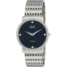 Burgi Women's Swiss Quartz Diamond Bracelet Watch (Burgi ladies Swiss quartz diamond watch)
