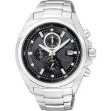 CA0190-56E - Citizen Eco-Drive Super Titanium 100m Sapphire Japan Chronograph Watch