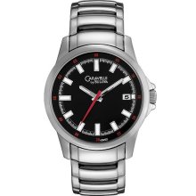 Caravelle by Bulova Mens Stainless Sport Watch