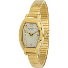 CARAVELLE By Bulova New Ladies Analog Watch Expansion Gold-Tone Bracelet