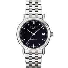 Carson Men's Automatic Watch - Black Dial with Stainless Steel Bracelet