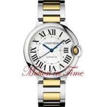 Cartier Ballon Bleu (mid-size) Medium Model, Automatic, Ref W6920047 - Twotone