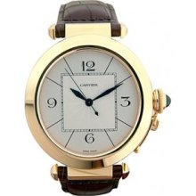 Cartier Pasha 18kt Yellow Gold Mens Watch W3018651