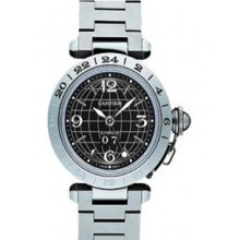 Cartier Pasha C GMT Automatic Mens Watch W31049M7