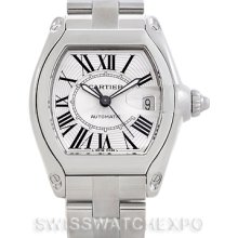 Cartier Roadster Mens Steel Large Watch W62025V3