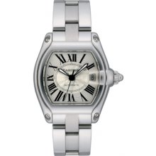 Cartier Roadster Steel Automatic Mens Watch W62025V3