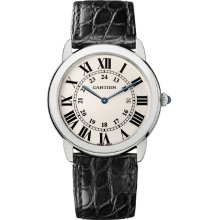 Cartier Ronde Solo Large Stainless Steel Strap Unisex Watch - W6700255