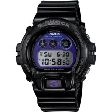 Casio DW6900MF-1 Men's G-Shock Metallic Gloss Black Resin Strap Purple