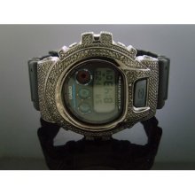 Casio G Shock 0.25CT Diamond Black Face Watch