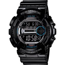 Casio G-Shock GD110-1 Runners Watch Lap Memory Dual Time Water Rstnt