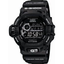 Casio G-shock Riseman Garish Black Multiband 6 Gw-9200bwj-1jf