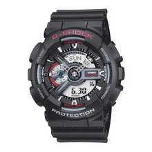 Casio G-Shock World Time Analog Digital GA-110-1A GA110 Men's Watch