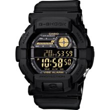 Casio GD350-1B Men's G-Shock Black Digital Dial World Time Vibration