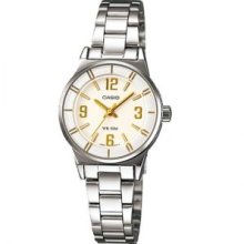 Casio Ladies Analog White Dial Dress Watch LTP-1361D-7AV LTP1361D