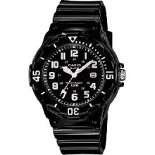 Casio Ladies Black Dial Sports Watch Lrw-200h-1bvdf Lrw-200h-1b