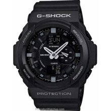 Casio Mens Analog-Digital G-Shock Black Design with Resin GA150-1A